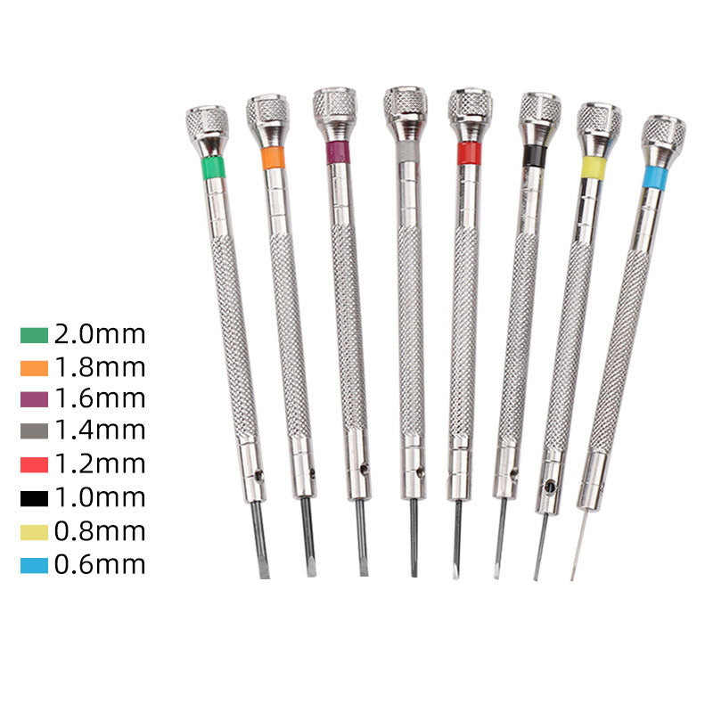 Alloy Steel Watch Screwdriver Set Metal Stainless Steel Screwdriver Watch Repair Tools for Watchmaker
