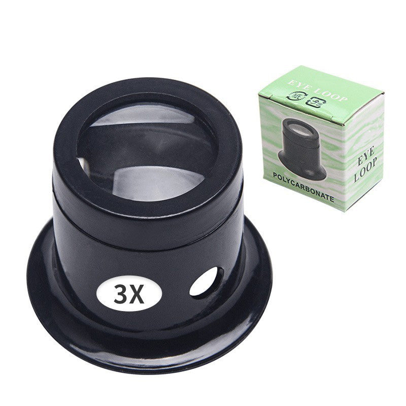 Watch Repair Tools 5x 10x 15X 20X Magnifying Glass Eyepiece Eyeglass Eyeglass Clip-on Magnifier Watch Repair Magnifier