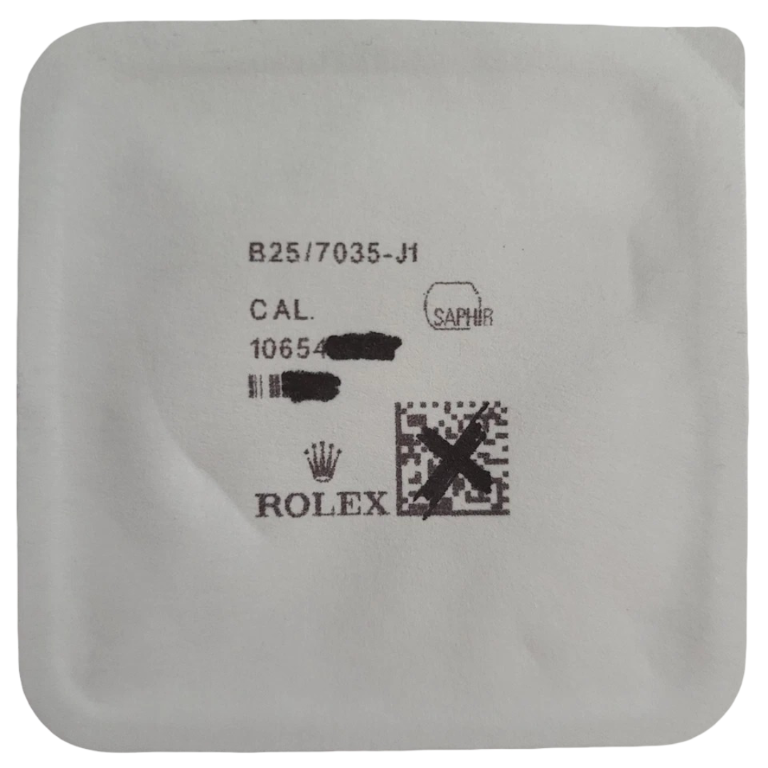 Rolex Datejust 36mm Original Sapphire Crystal Glass for Ref.16013, 16014, 16233, 216233, 16610, 16613, 126710, 126713 – B25-7035-J1